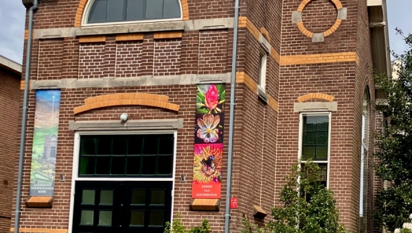 Een blik op de hemel in de Doopsgezinde kerk